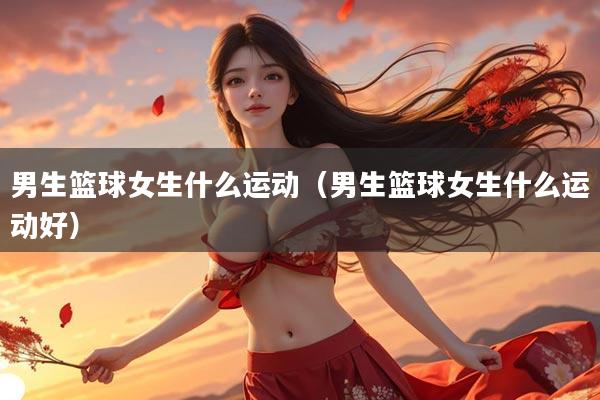 男生篮球女生什么运动（男生篮球女生什么运动好）
